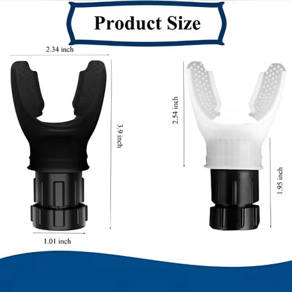 1Pc Portable Lung Capacity Trainer - Adjustable Resistance Breathing Exercise Device for Abdominal & Fitness Training